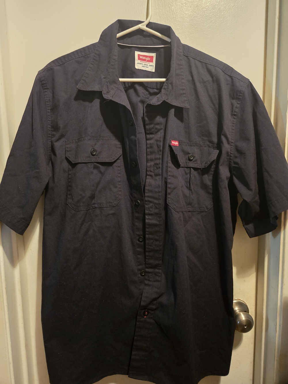 Wrangler Short Sleeve Button-Up Shirt